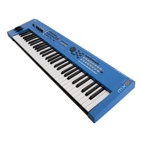 Teclado Sintetizador Yamaha MX61 de 61 Teclas Azul Biv Multisom