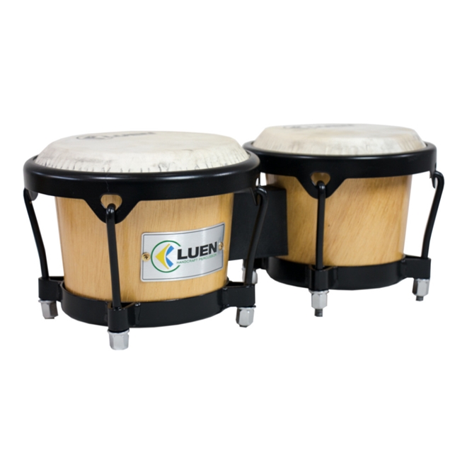 Bongô Luen 45016 6” e 7” Pele Animal Folheado Natural Schumann