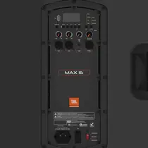 Caixa de Som Amplificada JBL Max 15 com Bluetooth 350W RMS Preto - Bivolt