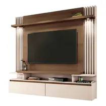 Estante Home para TV até 55 Polegadas 1,81m com LED HB Móveis Cosmo