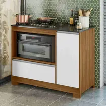 Balcão para Cooktop 1 Porta 1 Gaveta Notável NT3050