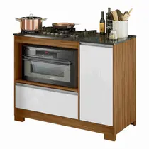 Balcão para Cooktop 1 Porta 1 Gaveta Notável NT3050