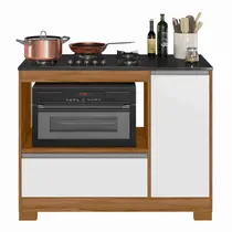 Balcão para Cooktop 1 Porta 1 Gaveta Notável NT3050