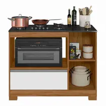 Balcão para Cooktop 1 Porta 1 Gaveta Notável NT3050