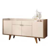 Buffet 4 Portas 2 Gavetas 160cm HB Móveis Melodia