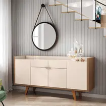 Buffet 4 Portas 2 Gavetas 160cm HB Móveis Melodia