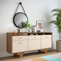 Buffet 2 Portas 2 Gavetas 160cm HB Móveis Sollare