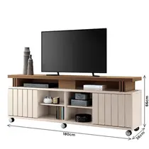 Rack para TV até 70 Polegadas 1,8m HB Móveis Briz 1.8