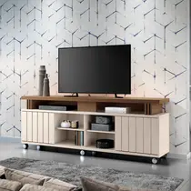 Rack para TV até 70 Polegadas 1,8m HB Móveis Briz 1.8