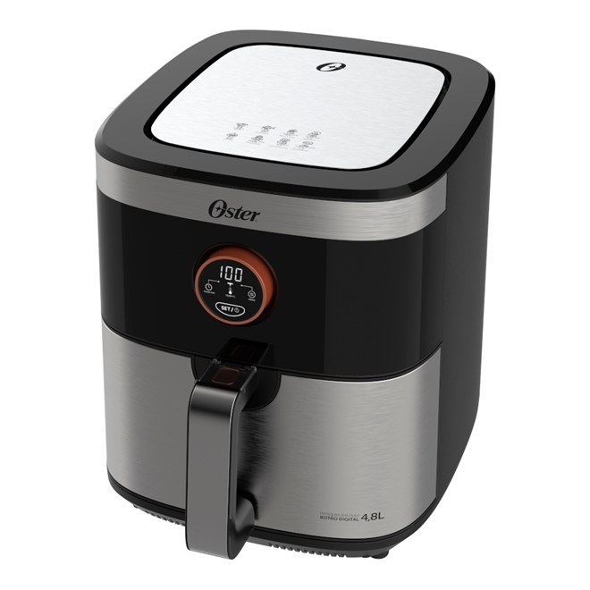 Fritadeira Air Fryer Oster OFRT660 4,8 Litros 1500W Pr Schumann
