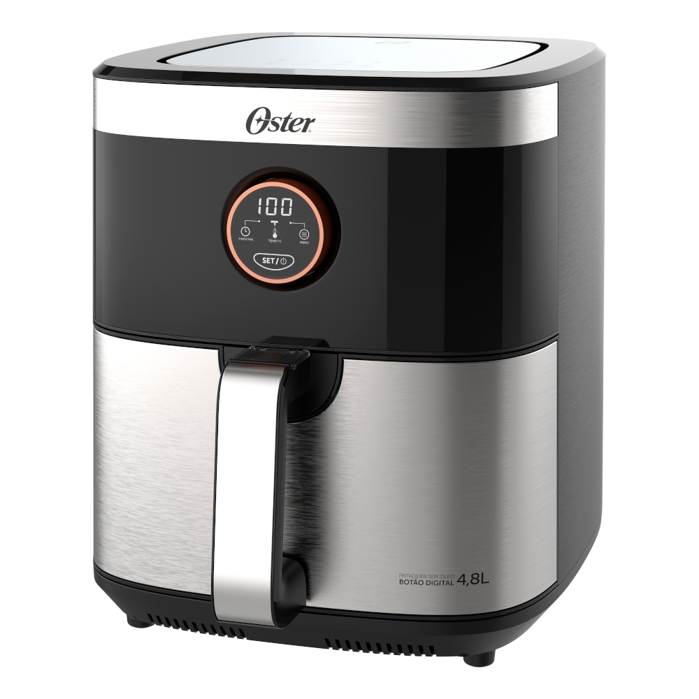 Fritadeira Air Fryer Oster OFRT660 4,8 Litros 1500W Pr Schumann