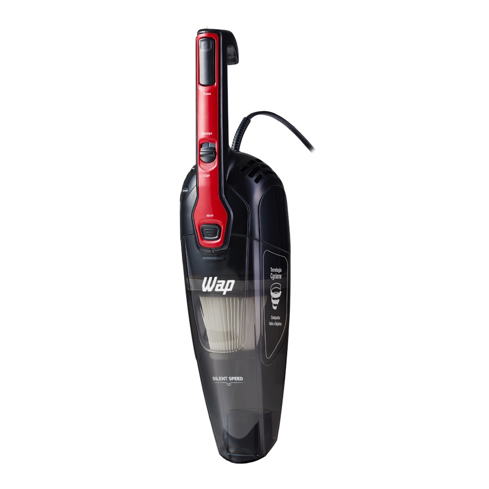 Aspirador de Pó Vertical Wap Silent Speed 1000W - Pret | Schumann