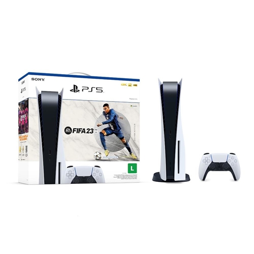 Console Playstation 5 com Jogo FIFA 23 Multisom