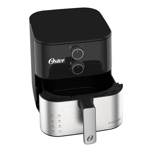Fritadeira Air Fryer Oster OFRT520 4,6 Litros 1500W Pr Schumann