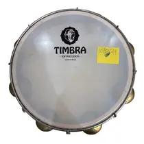 Pandeiro 11” Timbra 8198F Pele Leitosa – Madeira