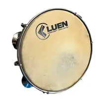 Pandeiro 10" Luen 40021 com Pele Animal - Pinho