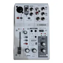 Mesa de Som Yamaha AG03MK2 3 Canais Phantom Power Branco – Bivolt