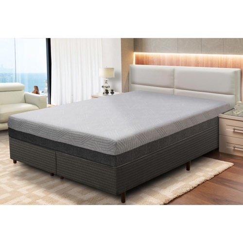 Cama Box King Umaflex Fit Visco 193x203x67cm Espuma D2 Schumann