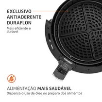 Fritadeira Air Fryer Mondial New Pratic AF-31 3,5 Litros 1500W Preto