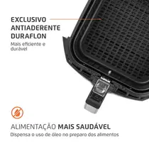 Fritadeira Air Fryer Mondial AFN-50-BI 5 Litros 1900W Preto