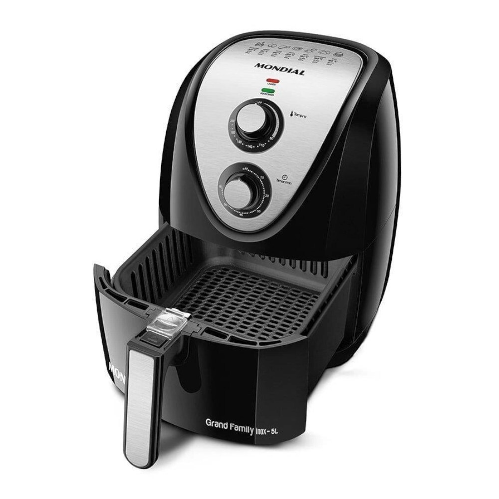 Fritadeira Air Fryer Mondial AFN50BI 5 Litros 1900W Schumann