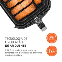 Fritadeira Air Fryer Mondial AFN-50-BI 5 Litros 1900W Preto