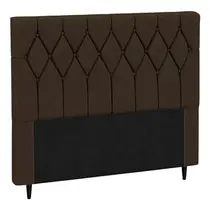 Cabeceira Casal Estofada Veloplus Dobuê Miami