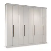 Guarda-Roupa Casal 8 Portas e 4 Gavetas Santos Andirá Havana Master Vip
