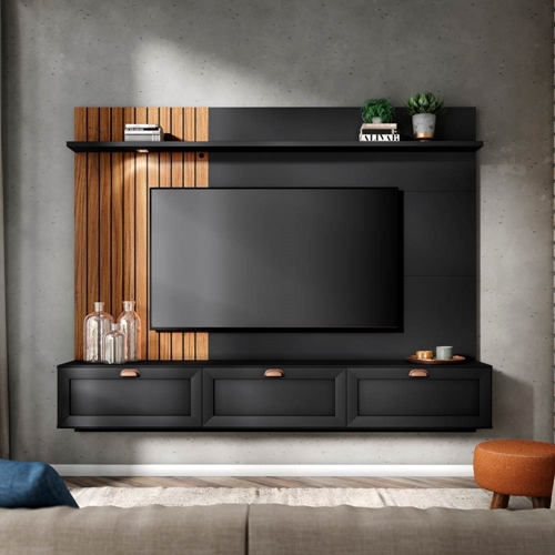 Painel para TV até 65 Polegadas 2m com 3 Portas Colibr | Schumann