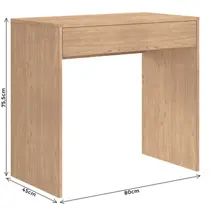 Escrivaninha 1 Gaveta Castro 2131A