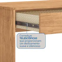 Escrivaninha 1 Gaveta Castro 2131A