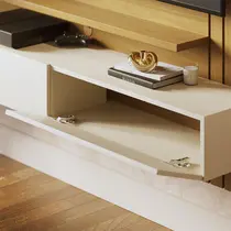 Estante Home para TV até 65 Polegadas 1,5m 2 Portas e 2 Prateleiras Colibri Juriti