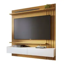 Estante Home para TV até 65 Polegadas 1,5m 2 Portas e 2 Prateleiras Colibri Juriti