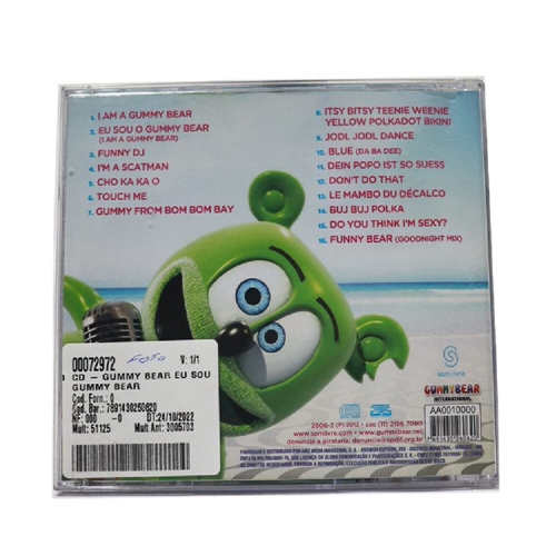 Cd Gummy Bear - Eu Sou O Gummy Bear ***