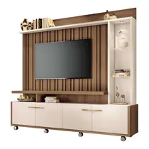 Estante Home para TV até 60 Polegadas 2m 4 Portas e 3 Prateleiras HB Móveis Titan