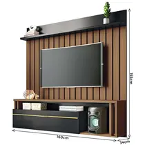 Painel para TV até 55 Polegadas 1,60m HB Móveis Self