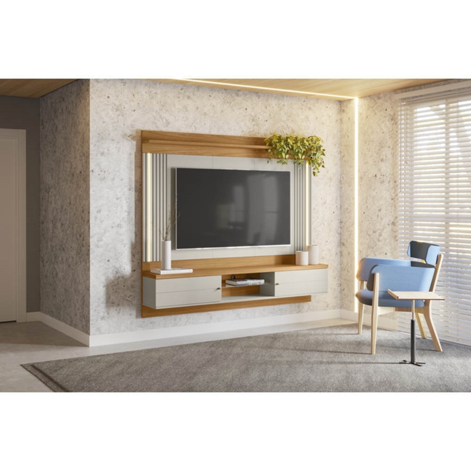 Painel para TV até 70 Polegadas 2m com LED Linea Brasi | Schumann