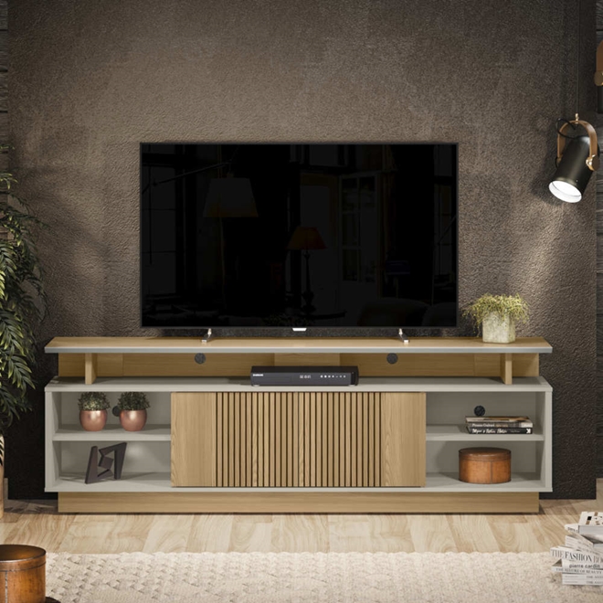 Rack para TV até 70 Polegadas 2m Linea Brasil Leblon | Schumann