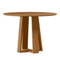 Mesa de Jantar 4 Lugares 100% MDF New Ceval Isabela 100x100cm