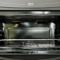 Fogão 5 Bocas Clarice Verita Gourmet com Acendimento Automático e Mesa de Vidro Temperado - Preto Bivolt