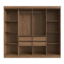 Guarda-Roupa Casal 8 Portas 4 Gavetas 100% MDF Doripel California