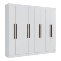 Guarda-Roupa Casal 8 Portas 4 Gavetas 100% MDF Doripel California