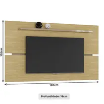 Painel para TV até 65 Polegadas 1,80m Atualle Roma