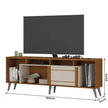 Rack para TV até 75 Polegadas 1,8m Atualle Roma