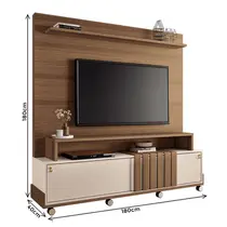 Estante Home para TV até 65 Polegadas 1,80m HB Móveis Bold