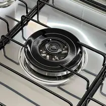 Fogão 5 Bocas Clarice Fascino Tripla Chama com Mesa em Inox e Acendimento Automático Kromanox/Fosco-Bivolt