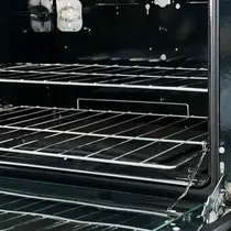 Fogão 5 Bocas Clarice Fascino Tripla Chama com Mesa em Inox e Acendimento Automático Kromanox/Fosco-Bivolt