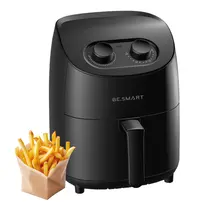 Fritadeira Air Fryer Be.Smart BSAF 3,5 Litros 1350W Preto
