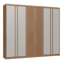 Guarda-Roupa Casal 6 Portas 3 Gavetas Castro Florence