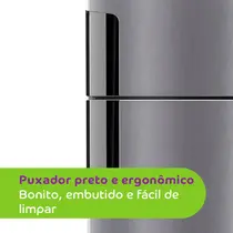 Geladeira Consul CRM44AK 386 Litros Duplex Frost Free com Altura Flex Inox